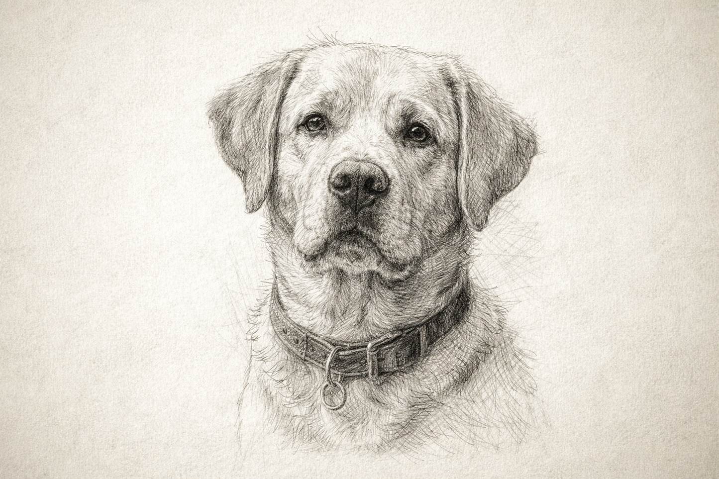 Pencil Sketch Style Pet Portrait Scatter Cushion – Personalised Pet Portrait From Photo
